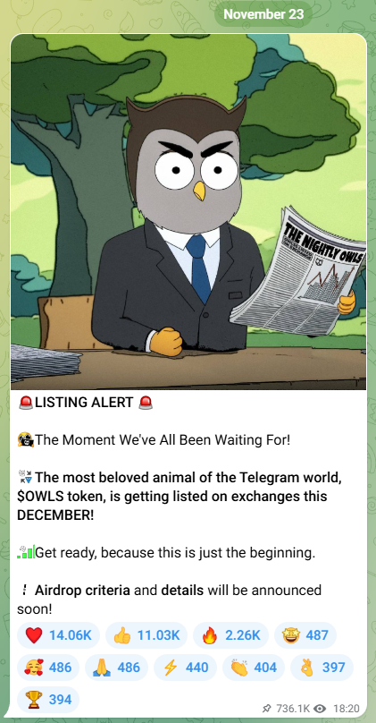 owls coin