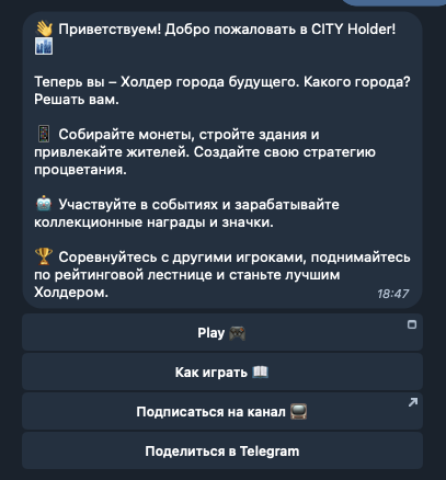 сити холдер
