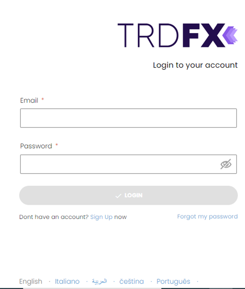 support trdfx com