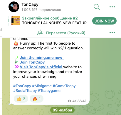 токен toncapy