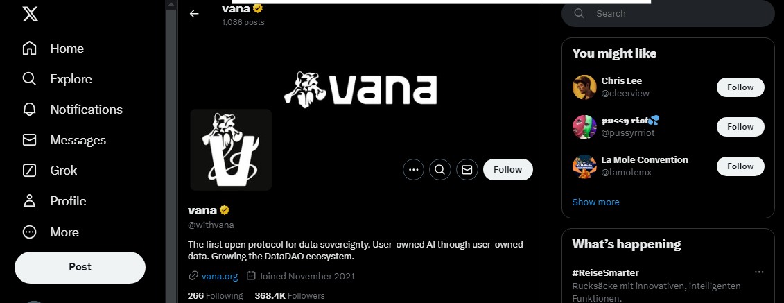 vana токен