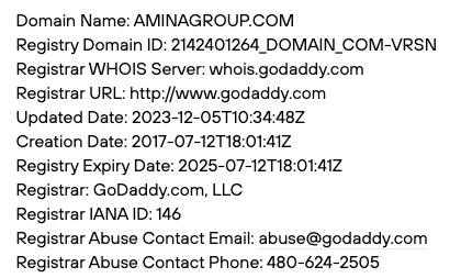 amina bank ag seba