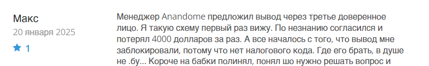 anandome org отзывы