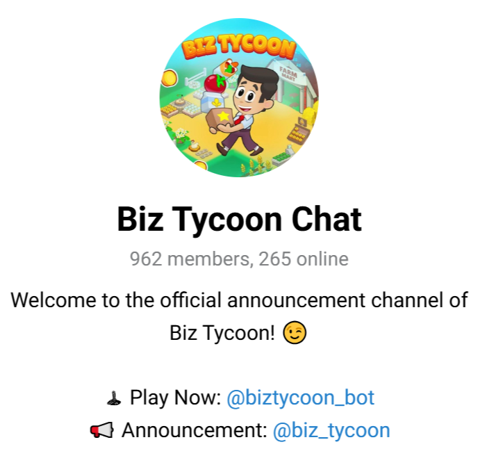biztycoon bot