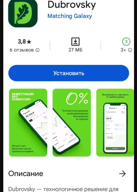 dubrovsky инвестиции