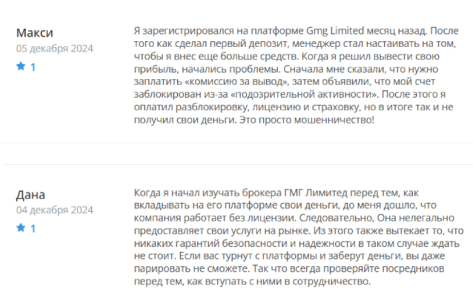 Gmg Limited