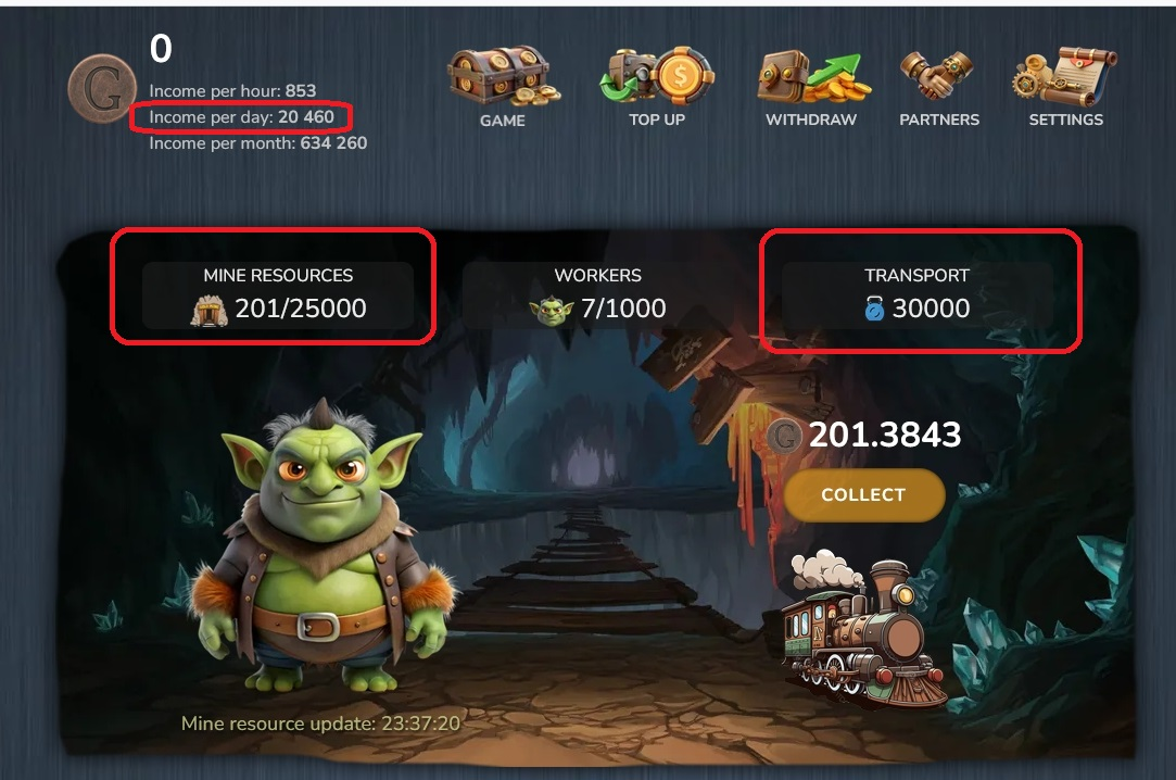 игра goblin x org заработок