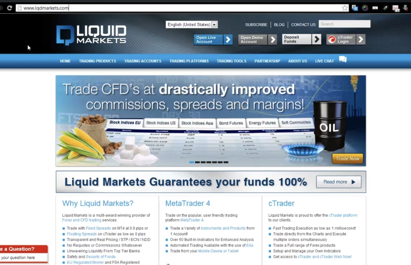 liquid markets broker