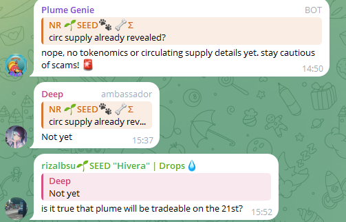 plume telegram