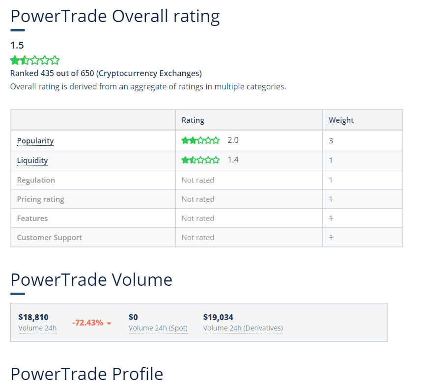 power trade
