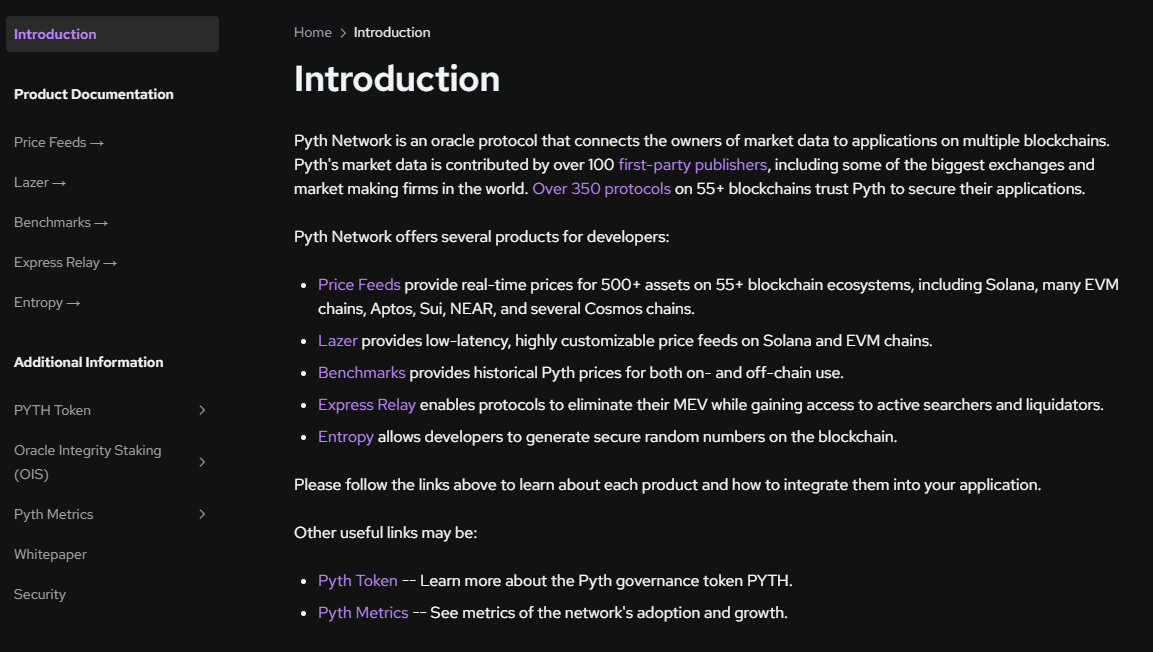 pyth network криптовалюта