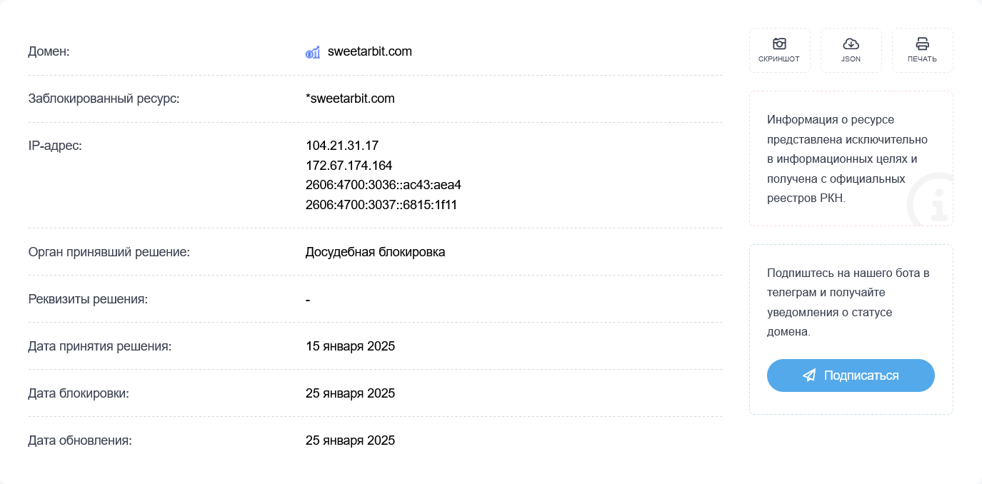 SweetArbit com