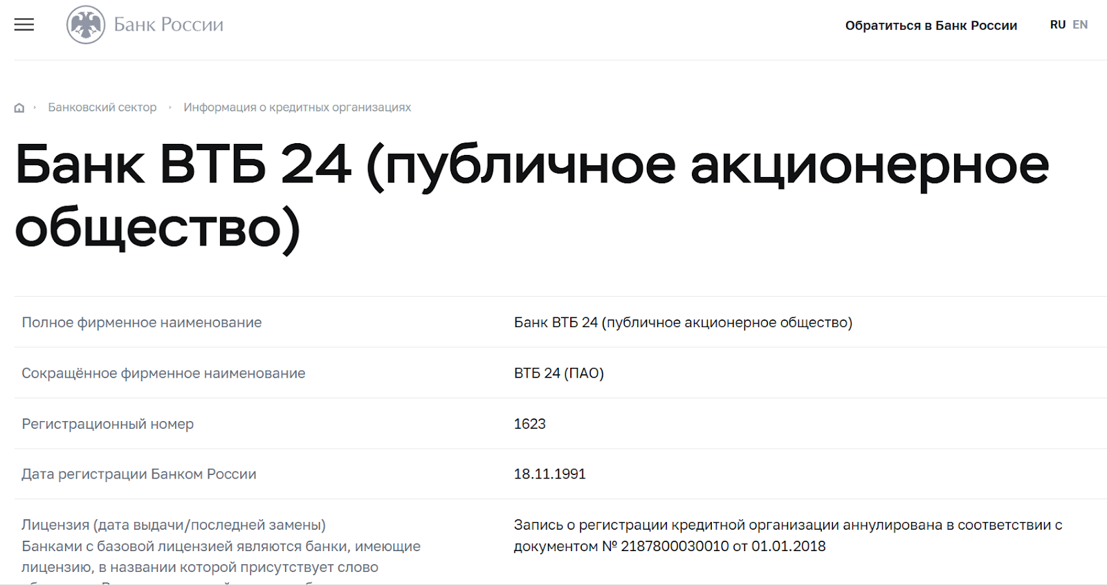 втб 24 отзывы клиентов