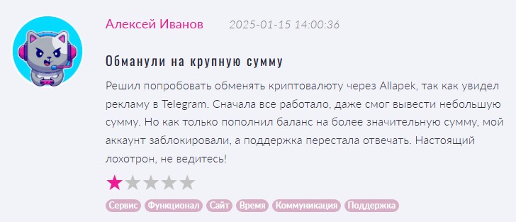 allapek com скам