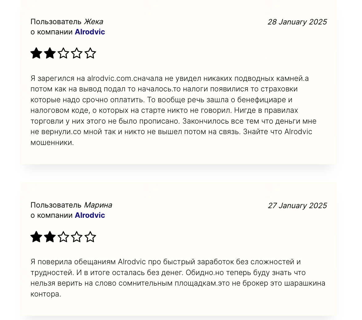alrod vic pro отзывы