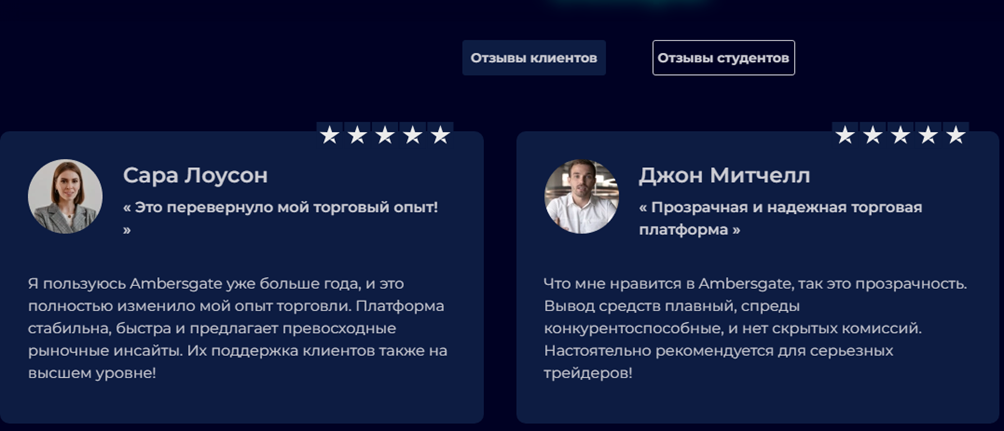ambersgate global отзывы
