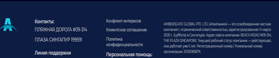 ambersgate отзывы