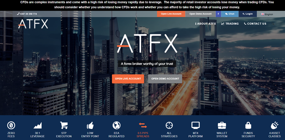 Atfxtrade finance тг