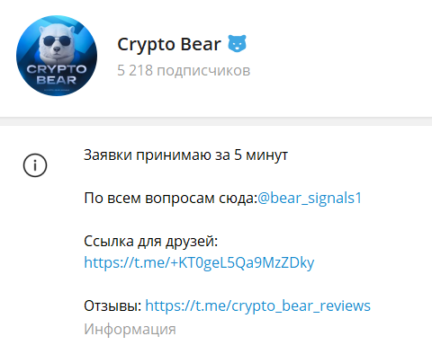 bearsignals