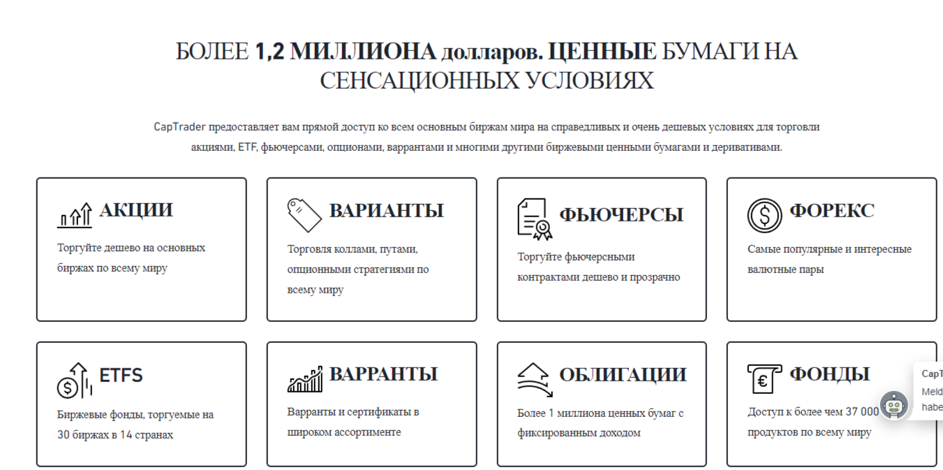 Captrader брокер