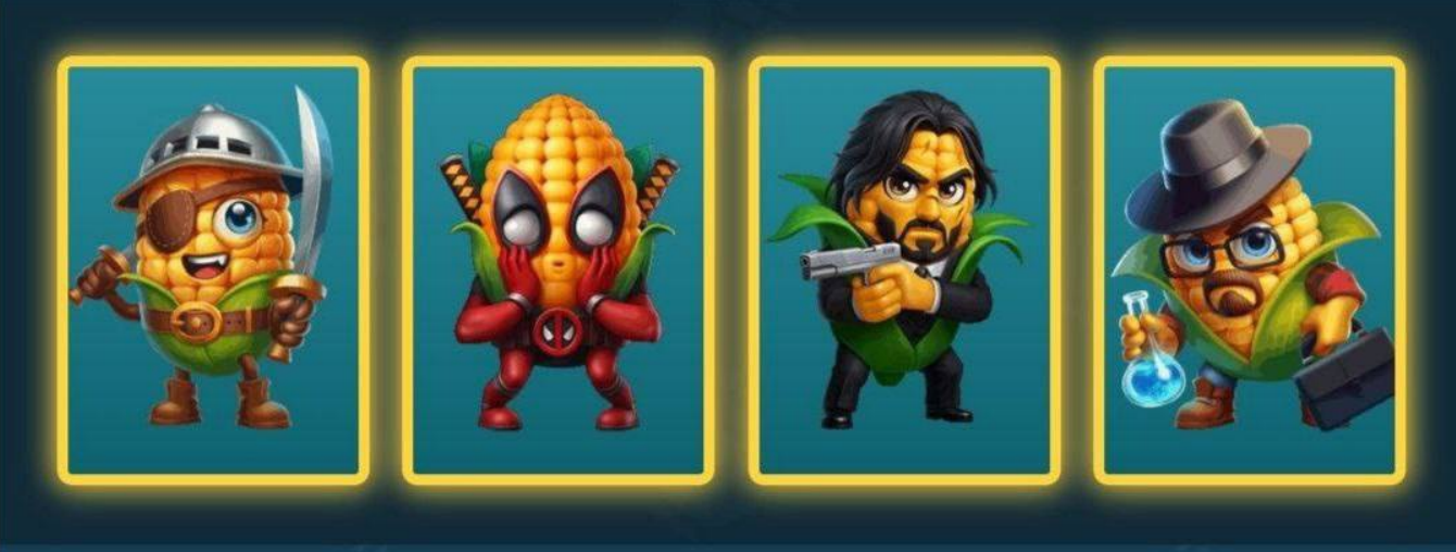 Corn Battles комбо дня Corn Battles комбо дня