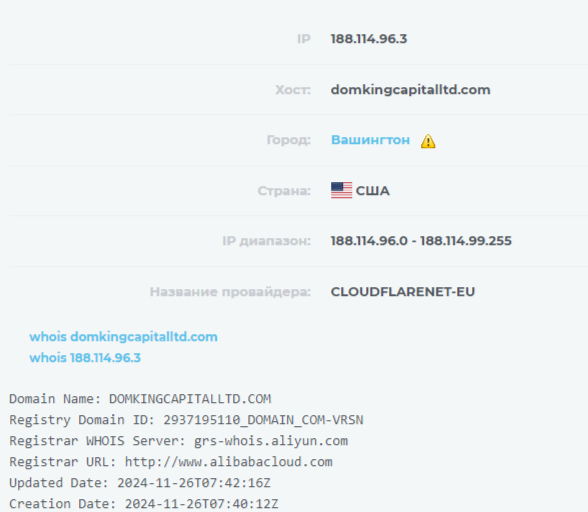 domkingcapitalltd com
