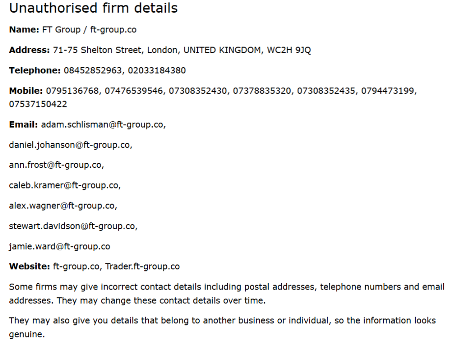 ft group co