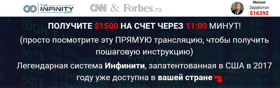 инфинити апп