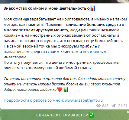 инвест лидер елизавета