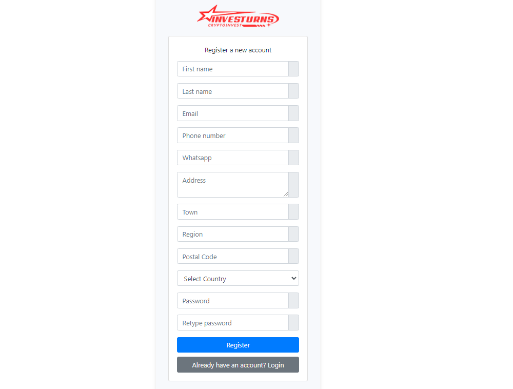 Investurns cryptoinvest