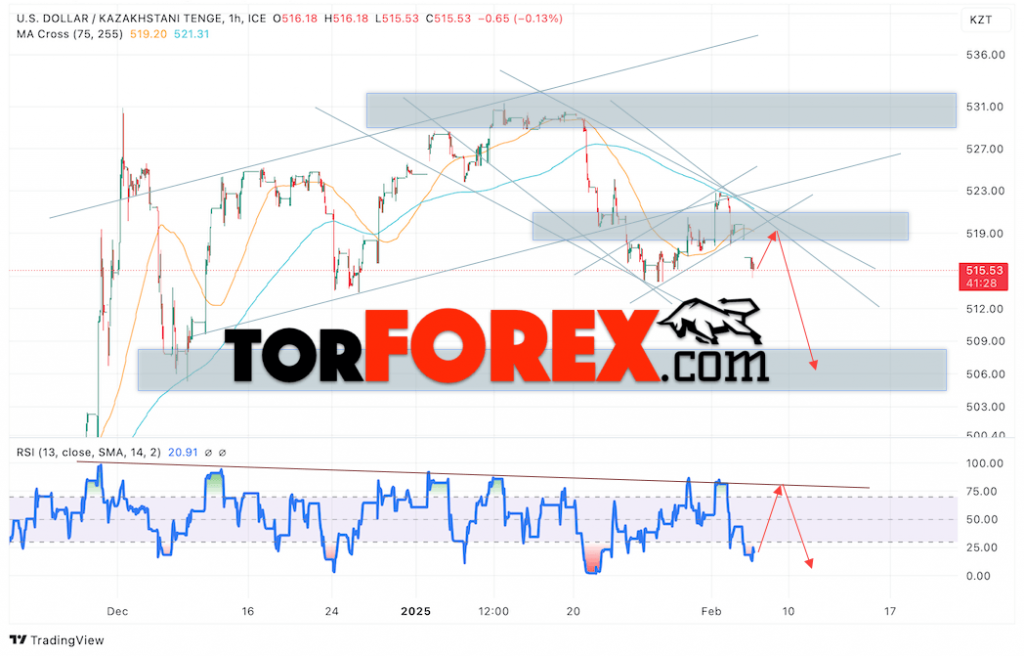 Курс Тенге прогноз на сегодня 7 февраля 2025