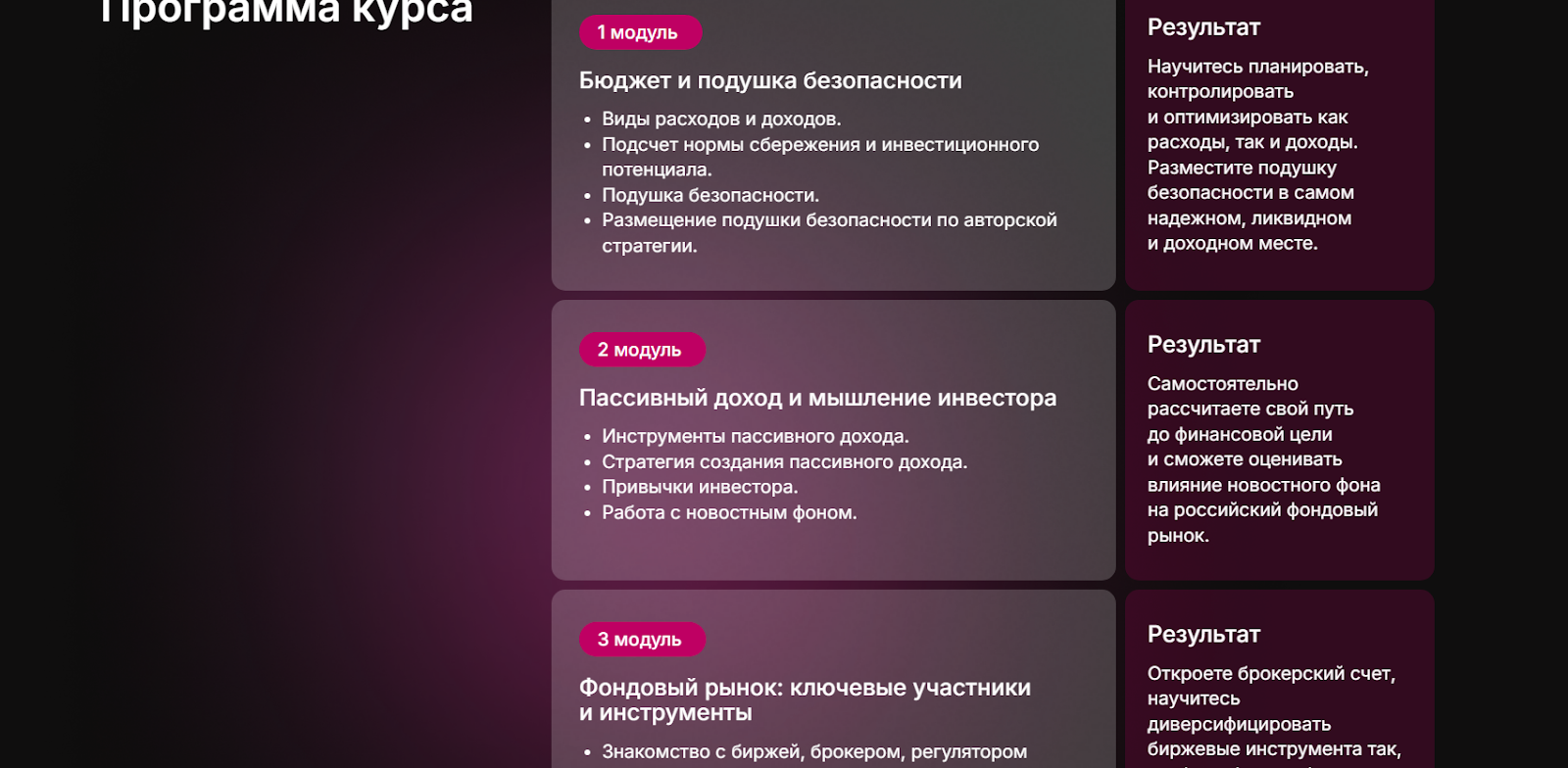 подари себе пассивный доход
