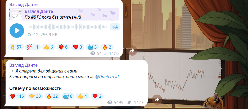 взгляд данте телеграм