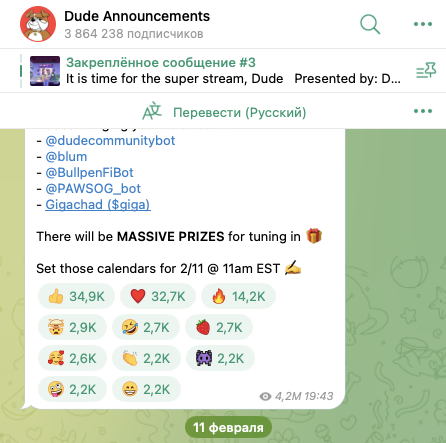 бот dudecommunitybot