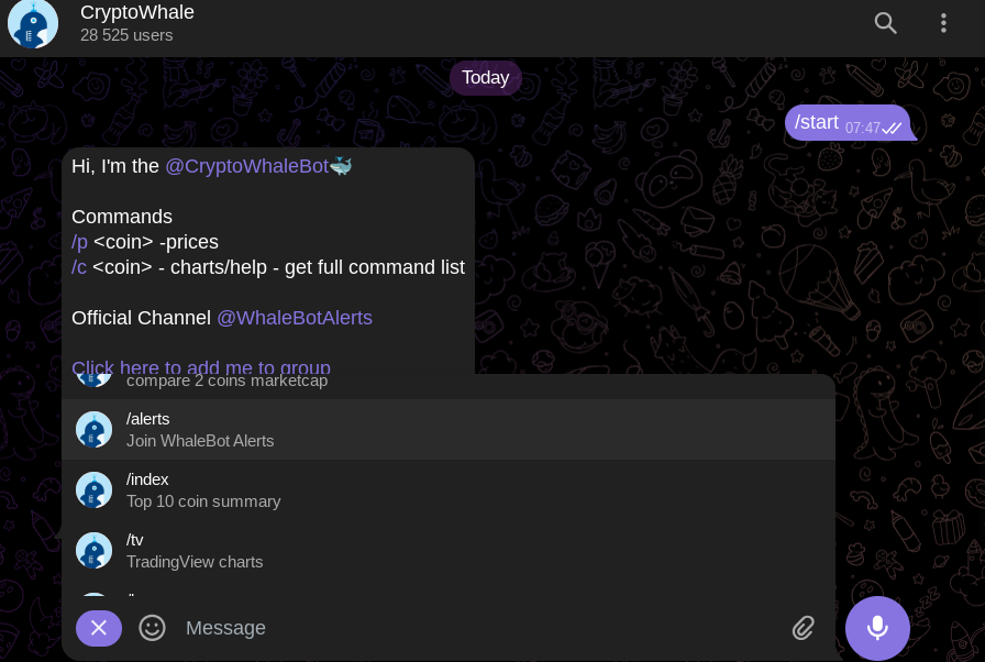 crypto whale bot