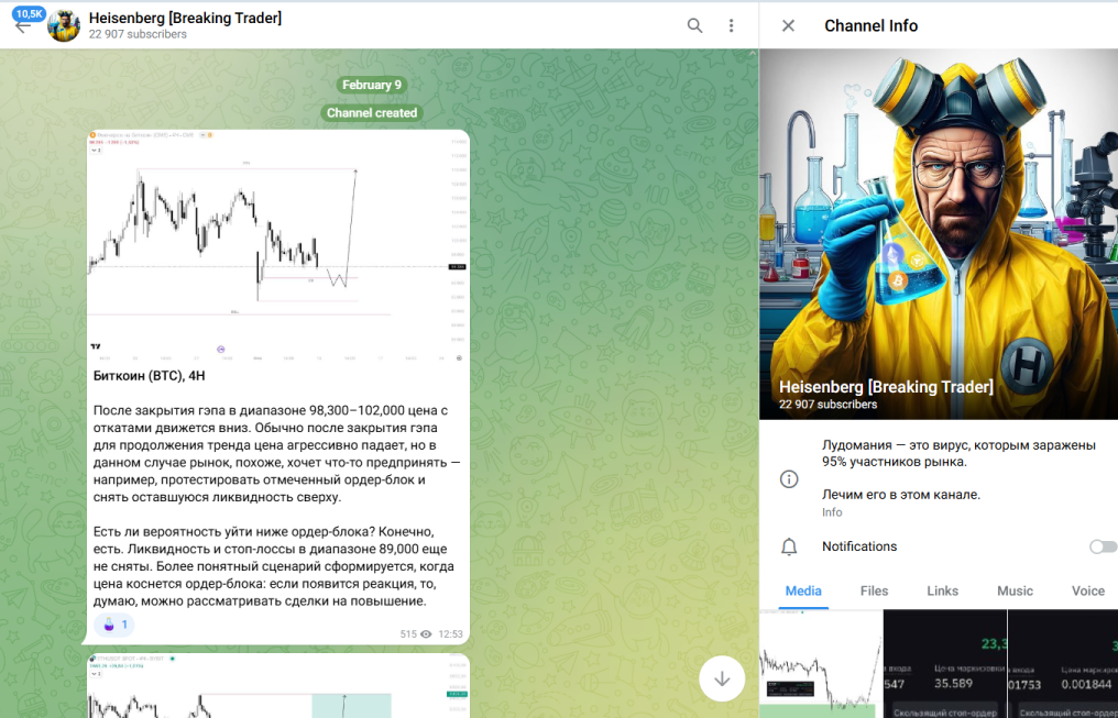 heisenberg breaking trader