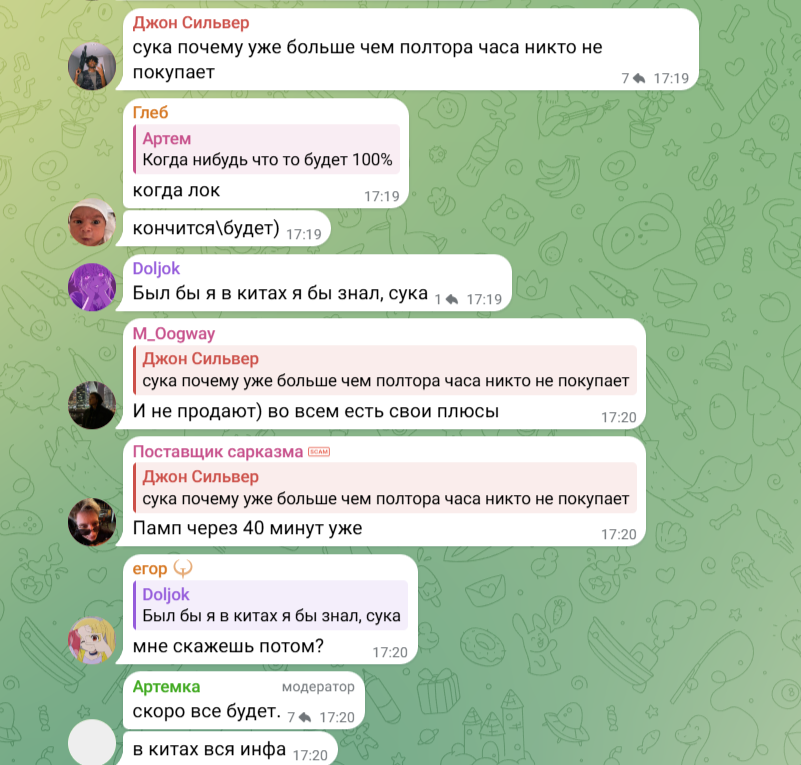 kltr token tg