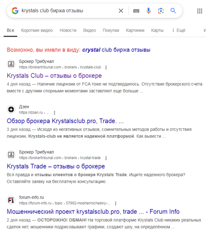 krystalsclub отзывы