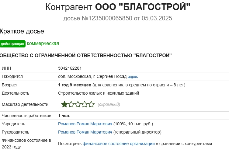 романов роман инвестор