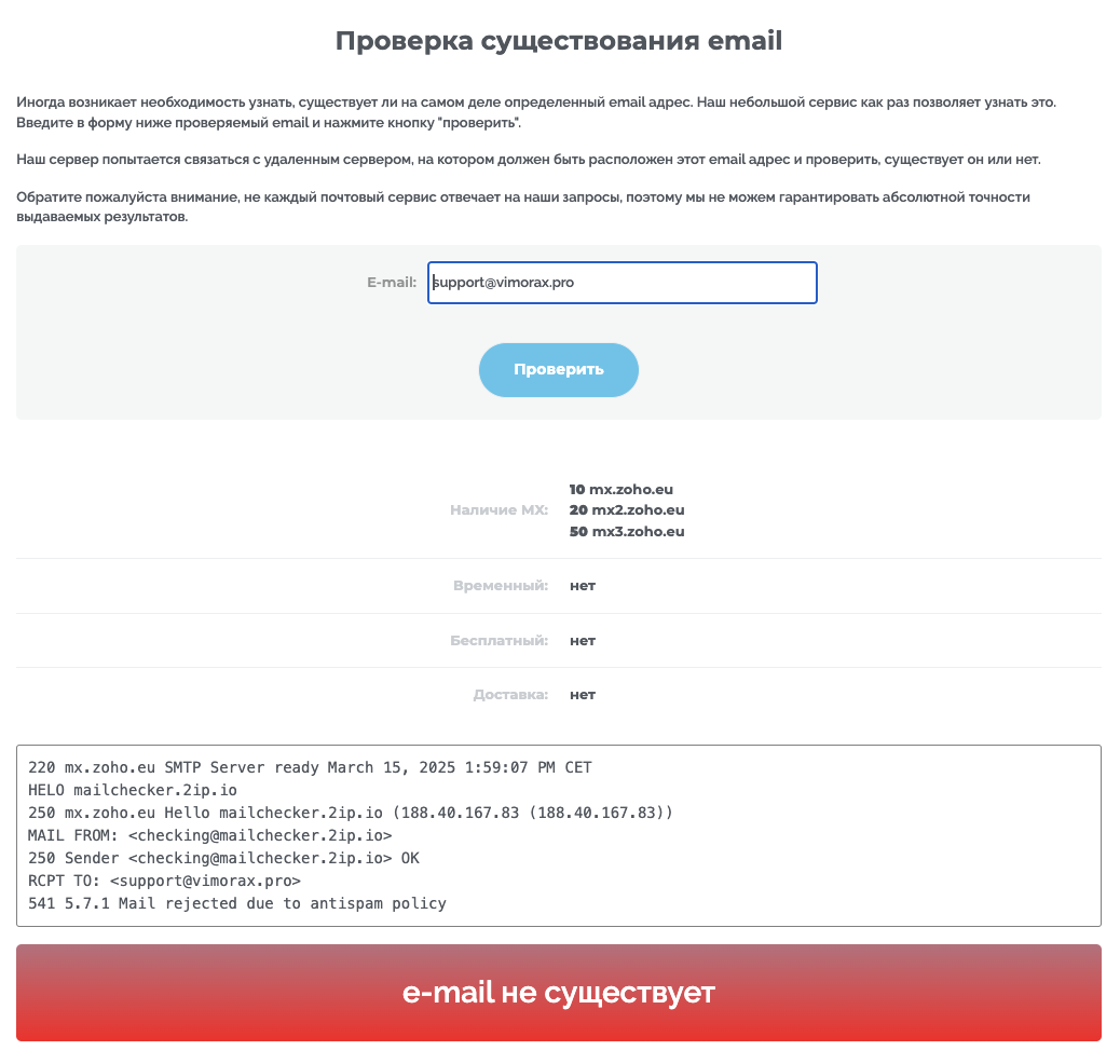 vimorax отзывы