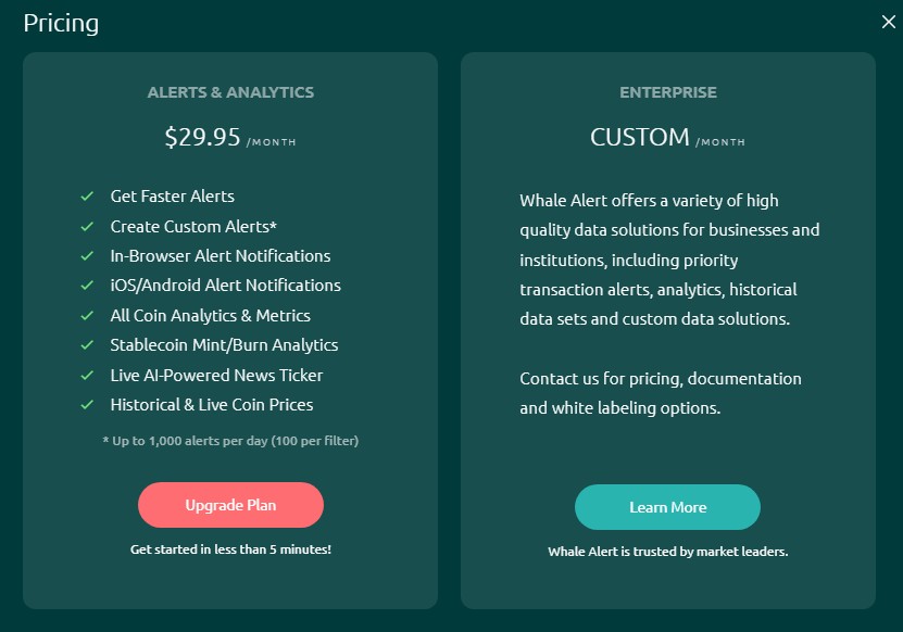 whale alert api whale alert api