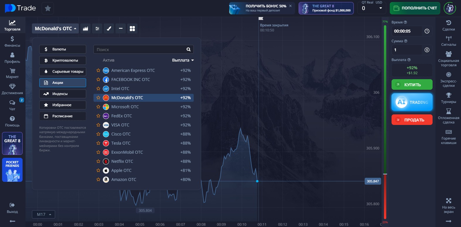 ai trading pocket option отзывы