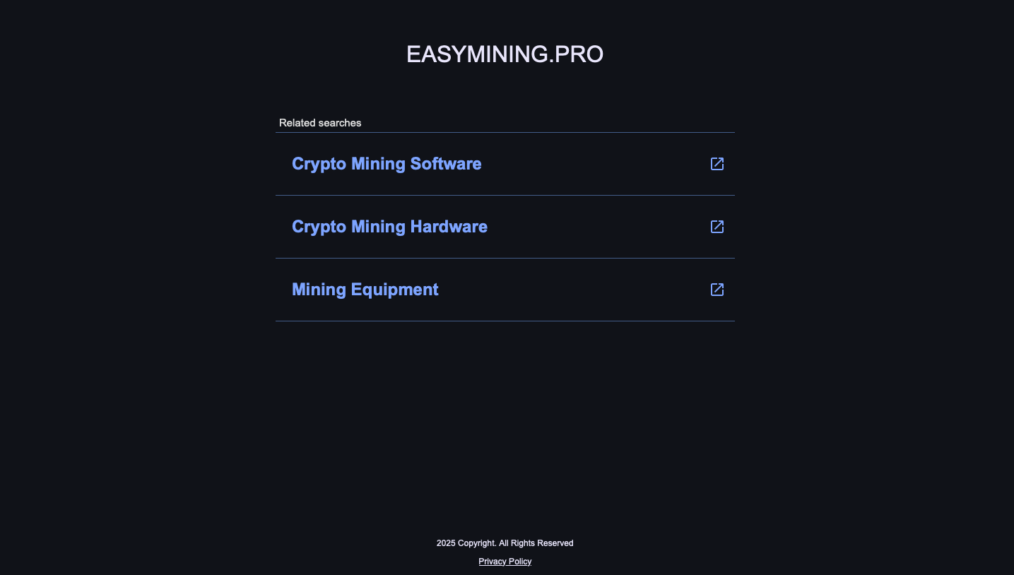 easy mining