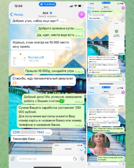 инвесторка телеграмм канал