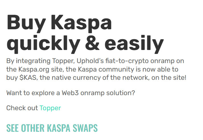 kaspa кошелек