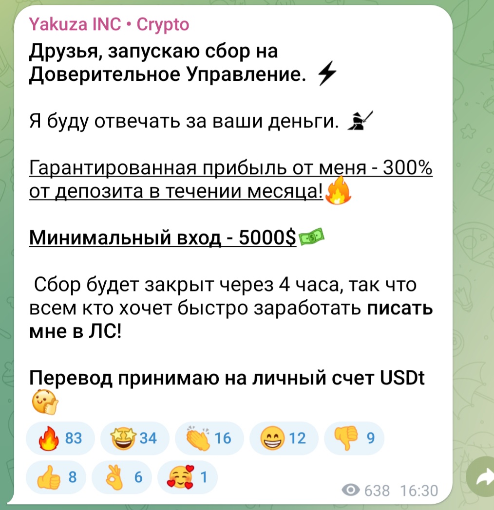 yakuza inc crypto отзывы