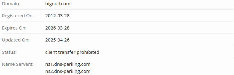bignull
