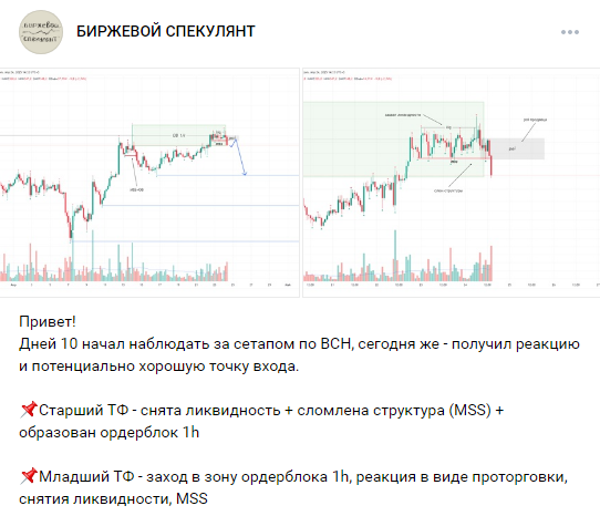 биржевой спекулянт телеграмм