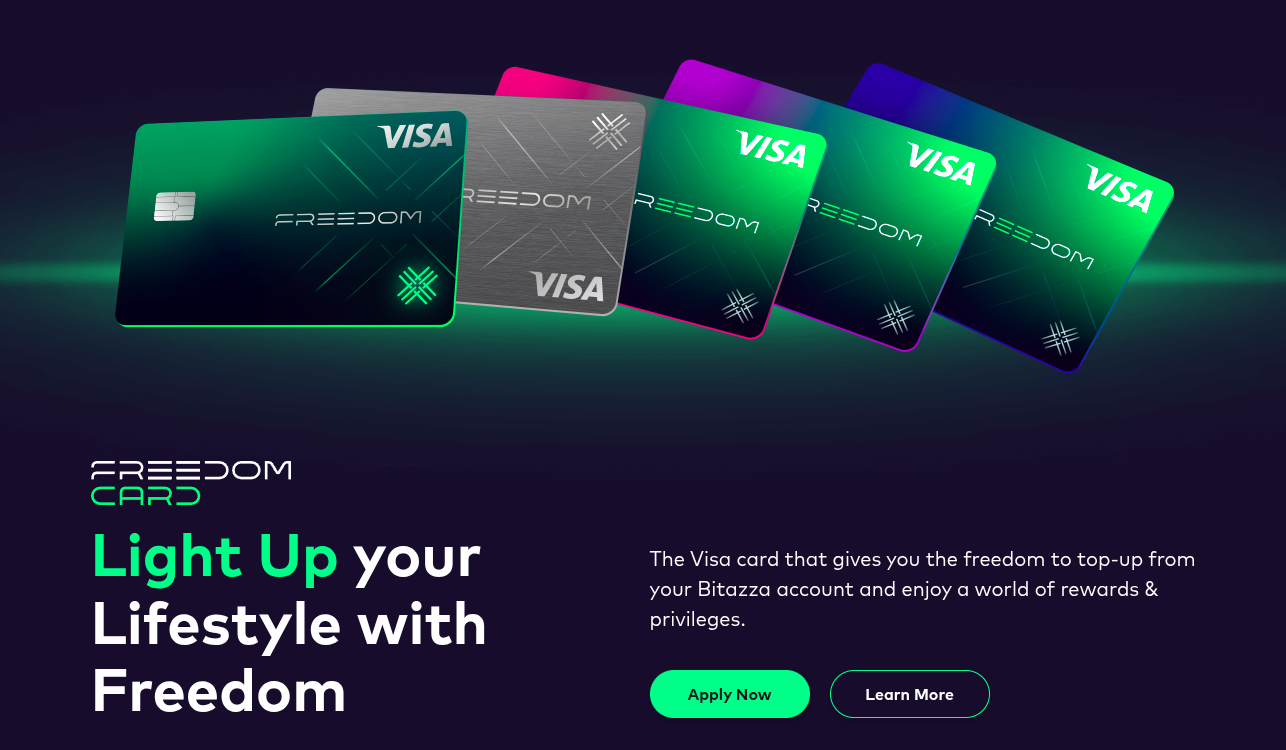 bitazza карта