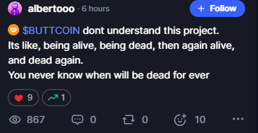 buttcoin курс